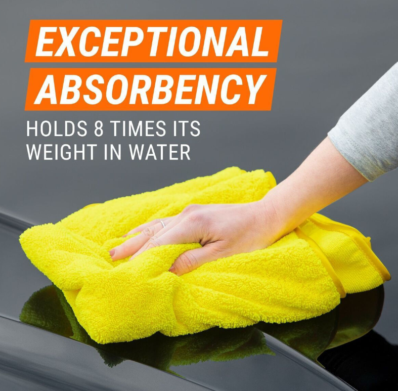 Armor All Πετσέτα Στεγνώματος Microfiber XL 80x58cm – Πετσέτα Μικροϊνών Αυτοκινήτου