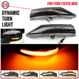 Φλας Dynamic Led για FORD FIESTA MK8 /FORD PUMA MK2-2τμχ SMOKED