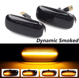 Φλας Led Dynamic για AUDI - 2 Τμχ SMOKED