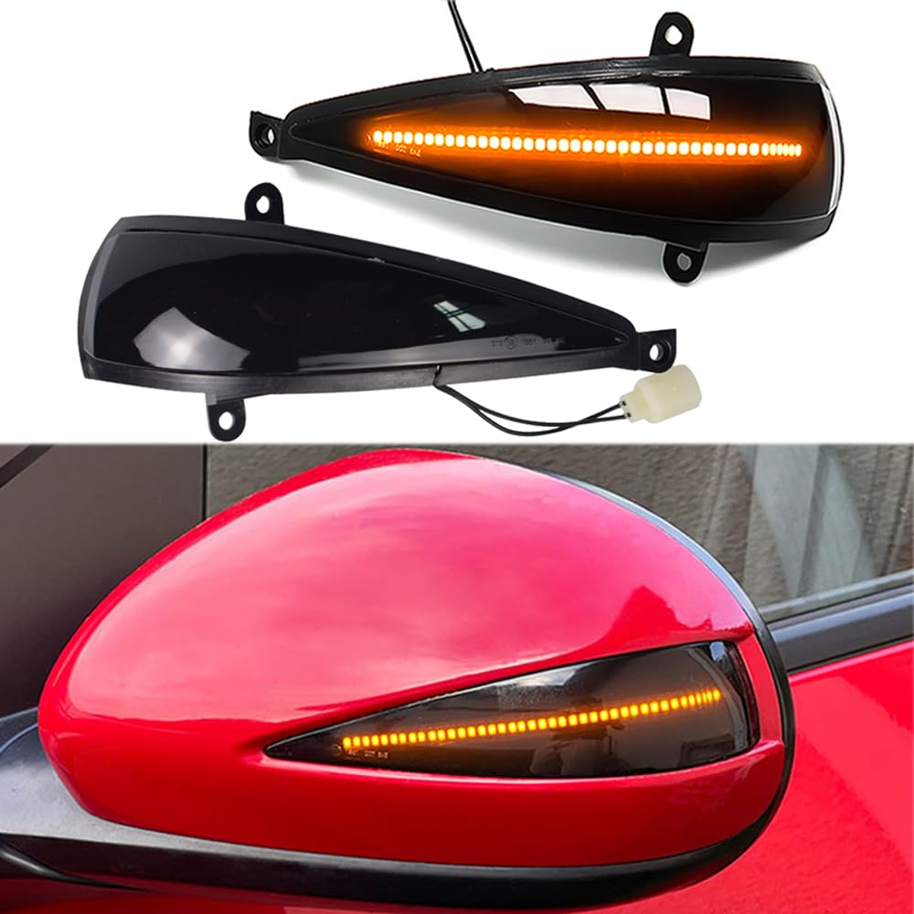 Φλας Led Dynamic για Honda Civic FN-2Τμχ SMOKED