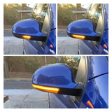 Φλας Dynamic Led για GOLF V/PASSAT/SUPERB -2 τμχ SMOKED
