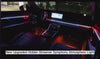 LED Φωτισμός Αυτοκινήτου Ambient symphony Light Kit (6 τμχ) με Bluetooth-App & Αισθητήρα Ήχου