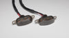 LED Φώτα Γρίλιας Αυτοκινήτου DRL- 12V – Universal, Πορτοκαλί , Αδιάβροχα, 4 Τμχ