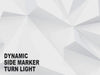 Φλας Led Dynamic για VW-FORD-SEAT-SKODA- 2 Τμχ SMOKED