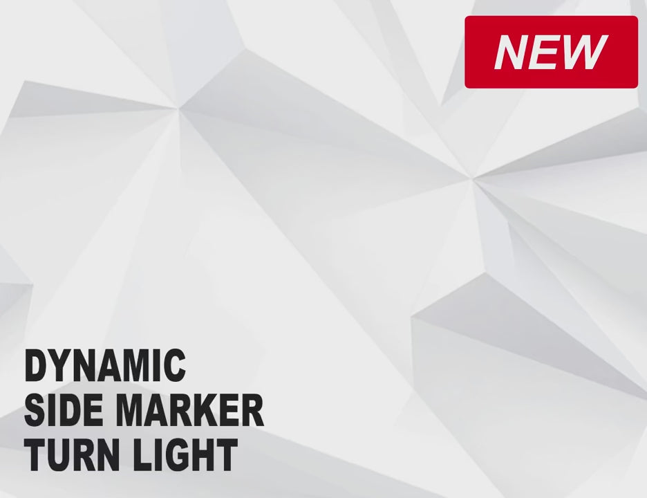 Φλας Led Dynamic για VW-FORD-SEAT-SKODA- 2 Τμχ CRYSTAL