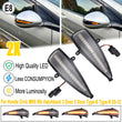 Φλας LED Dynamic για Honda FN 2τμχ ΔΙΑΦΑΝΟ