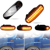 Φλας Led Dynamic για FIAT/PEUGEOT/CITROEN- 2 Τμχ SMOKED